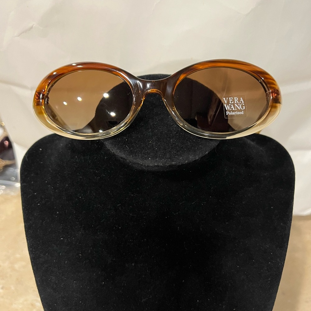Vera Wang Amber Oval Sunglasses